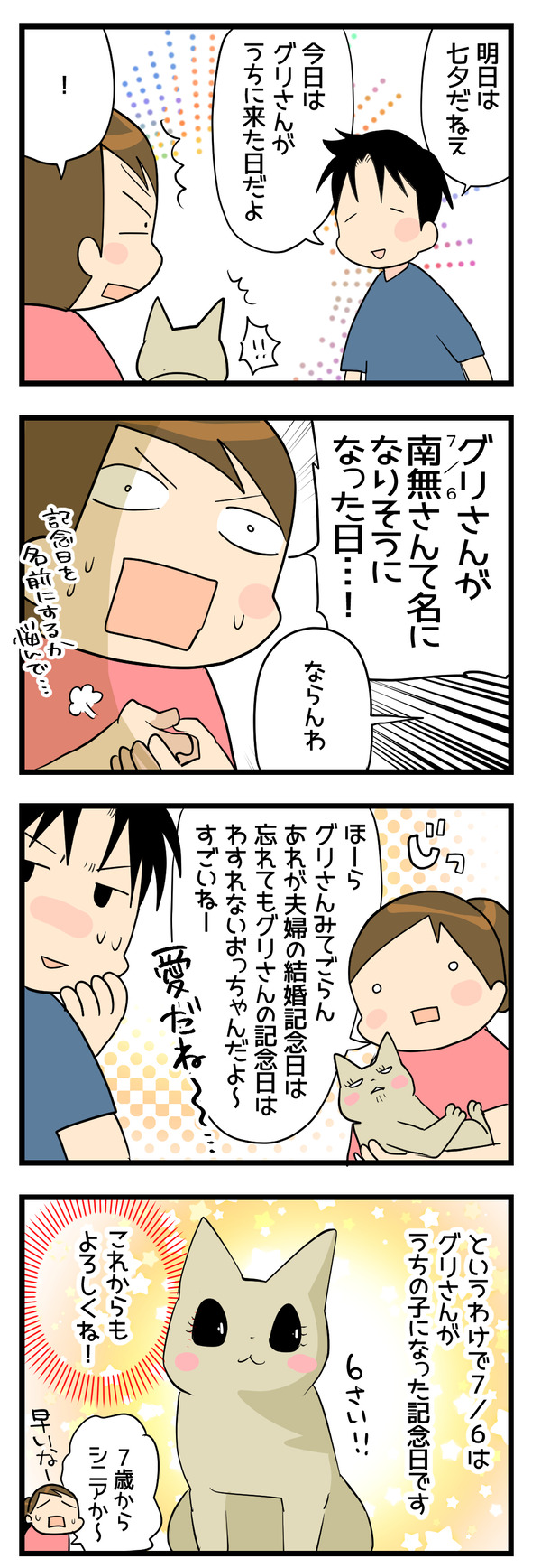 グリさんの記念日