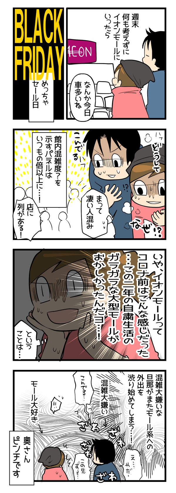 イオンの混雑