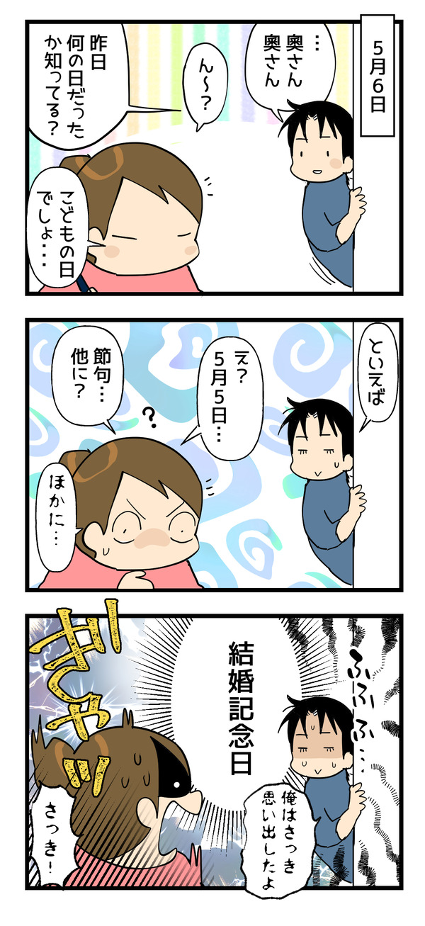 結婚記念日