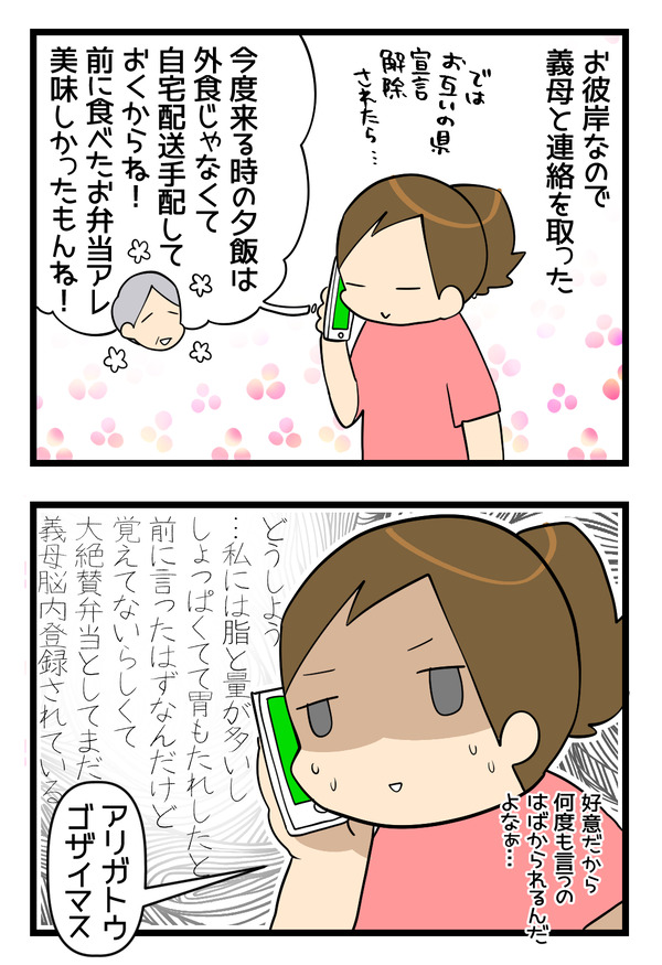 義母の思い込み