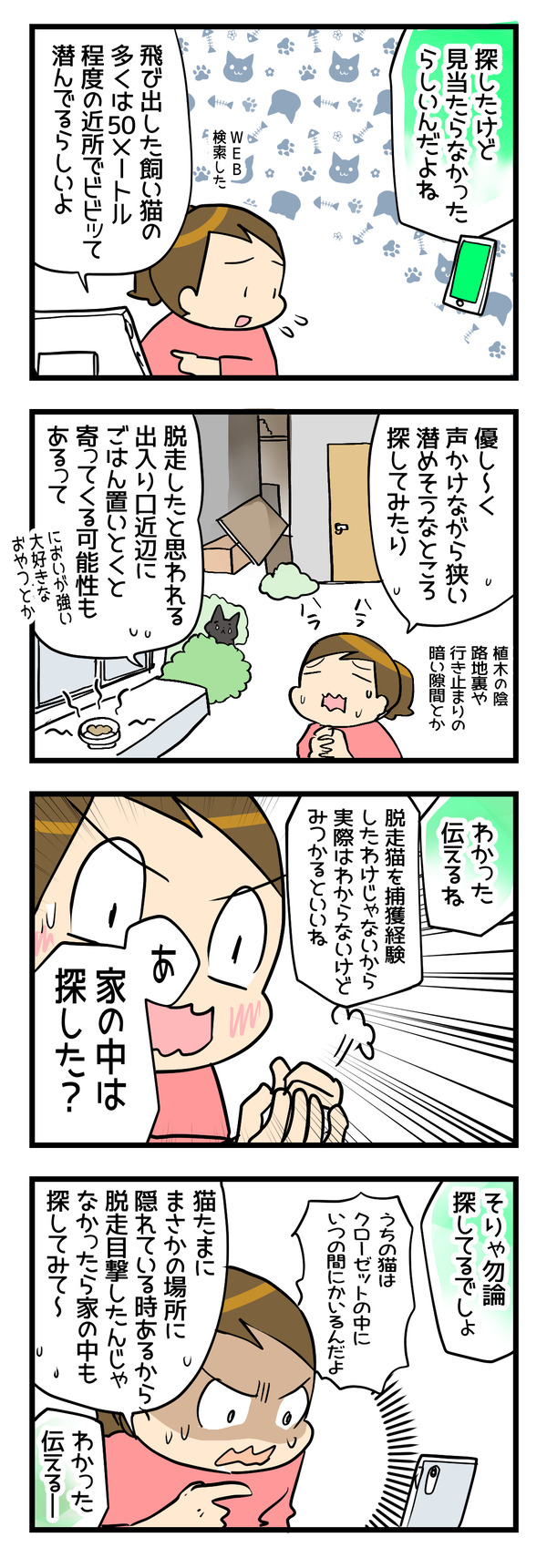 猫が脱走した話2