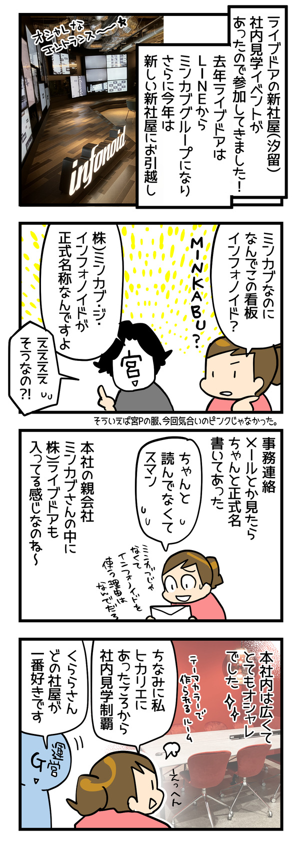 ライブドア社内見学会