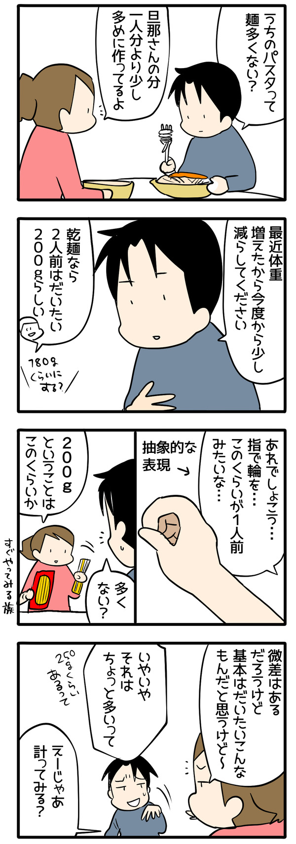 主婦の目分量がすごい