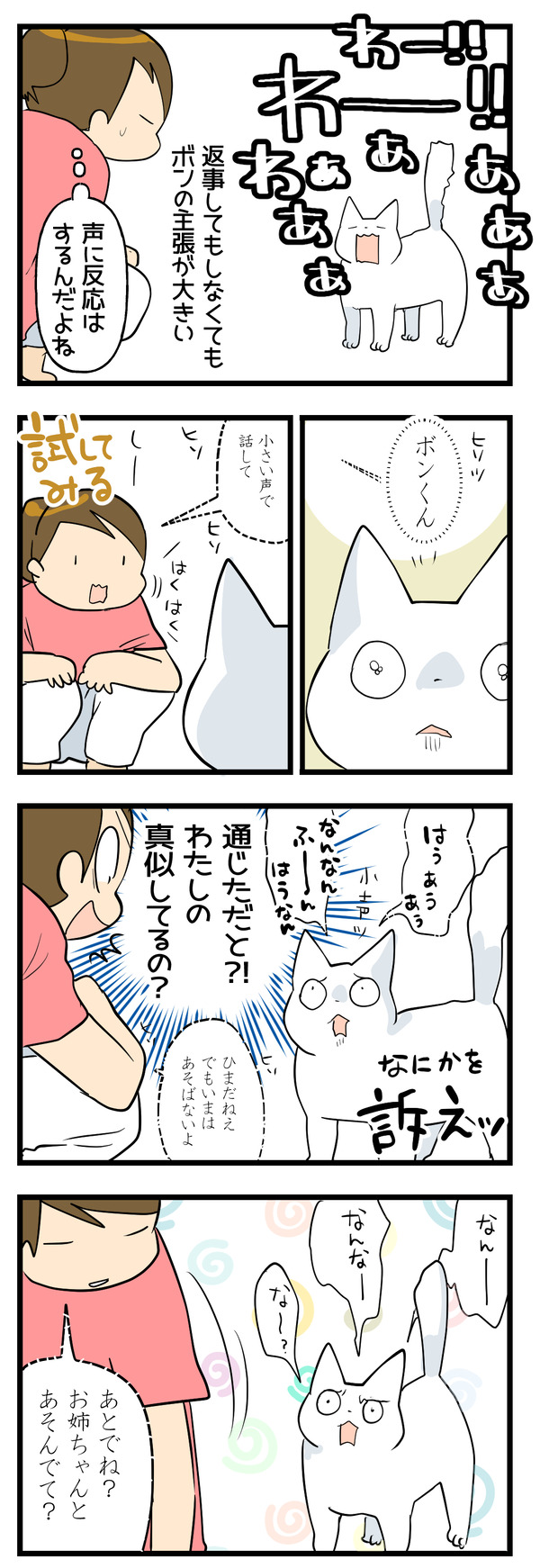 猫との会話