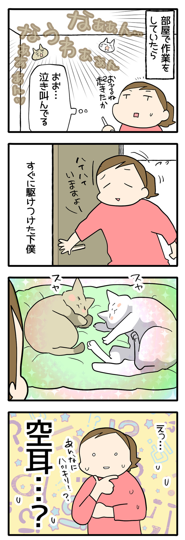 そらみみ？