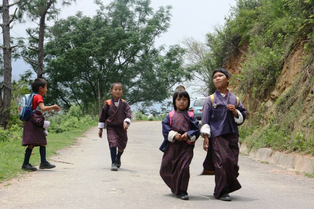 ブータンの民族衣装の着こなし 夏 ブータン ダイアリー Bhutan Diary