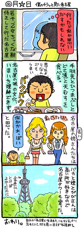 チラっと見た名古屋