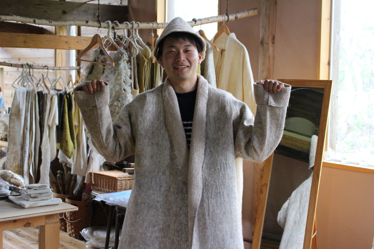 羊毛工房】子羊の生まれた「粗清草堂」さんに行ってきました
