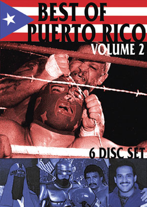 レア！希少！【BEST OF PUERTO RICO】プロレスDVD プロレスDVD 【ベスト・オブ・プエルトリコ Vol.1-4】 入荷