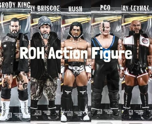 ROH アクション・フィギュア 【ブロディ・キング、ルーシュ、PCO