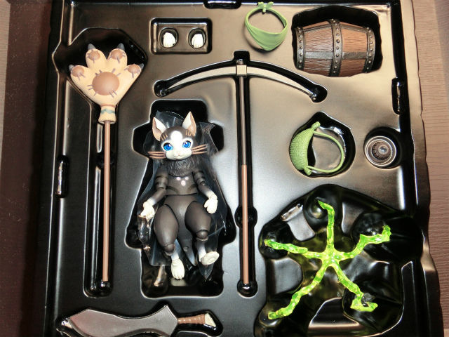 未使用　Vulcanlog 006 モンハン　メラルー 塗装済み可動フィギュア Amazon | Vulcanlog 006EX モンハンリボ メラルー 宮沢模型流通