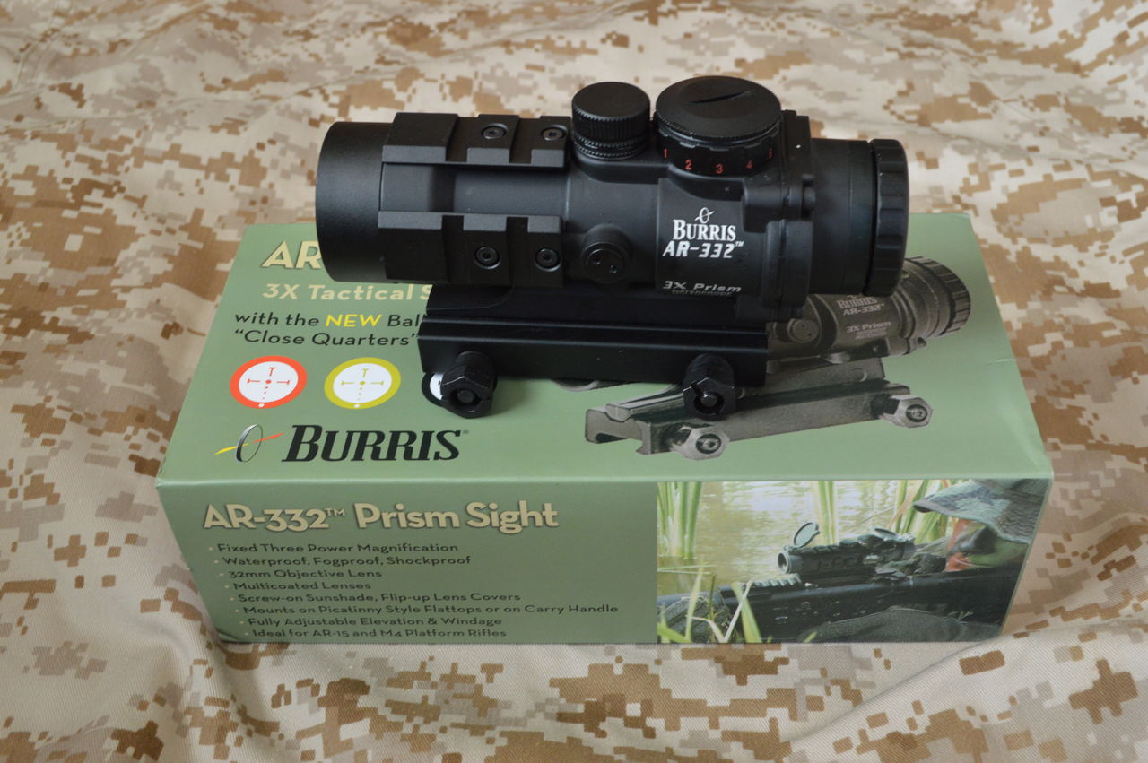 BURRIS AR332 HK416Cにどう？ : ちょっとオネェ改め遠距離
