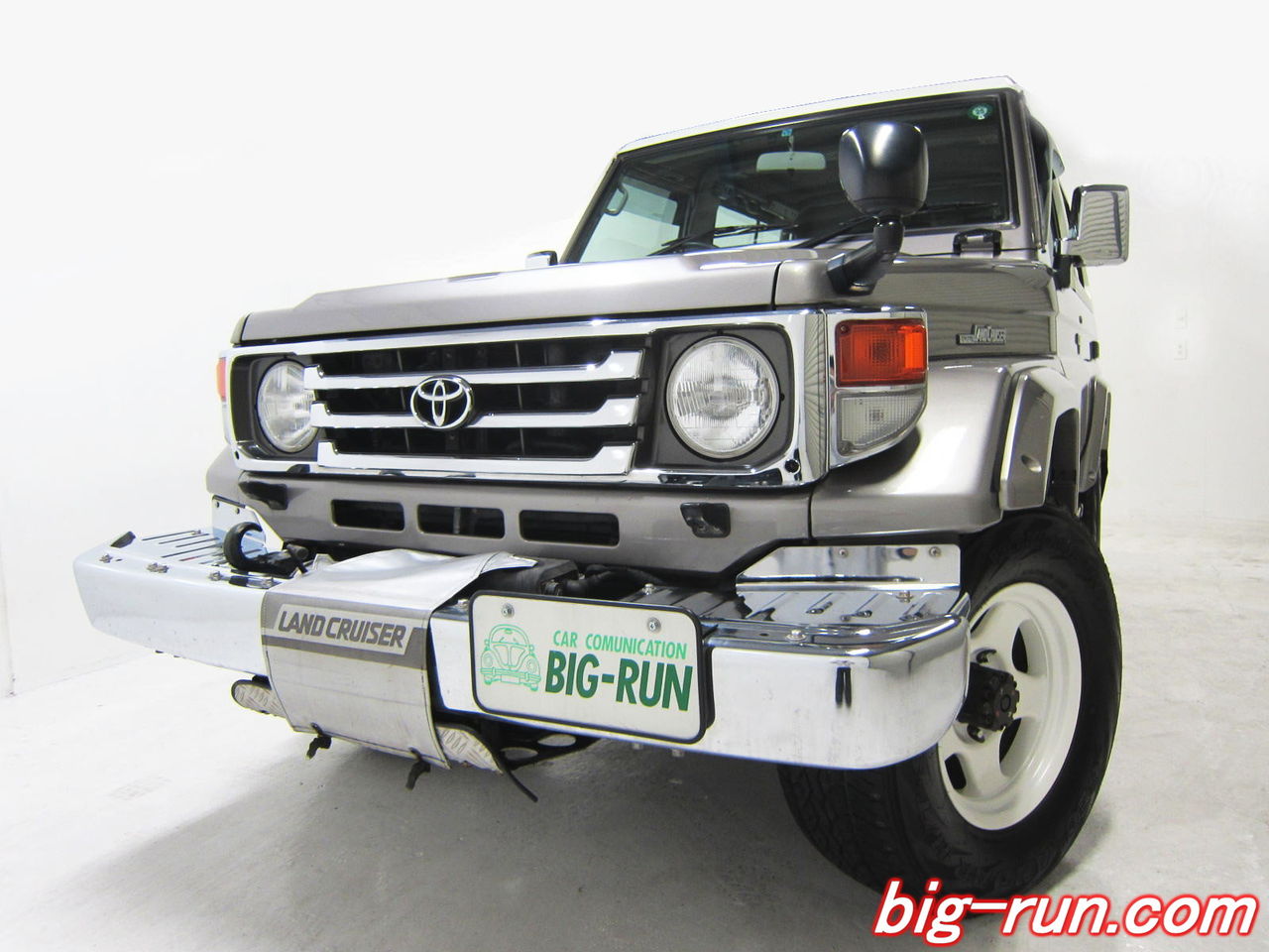 ランドクルーザー７０ ｌｘ ｆｒｐトップ ユーザー買取り車 ウインチ付き カーネットプラザビッグラン カーリンク広島五日市店 の委託販売車ブログ