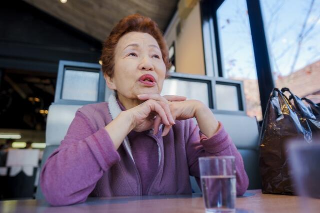 お婆さんの 昔美人だった に要注意 トラディショナル スタイル