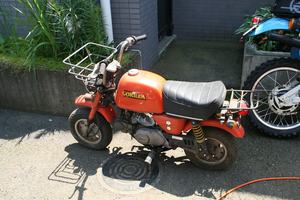 Z50J ゴリラ 4FOUR仕様 75cc 現車確認して下さい ホンダ ゴリラ レストア済み 75cc 4速 6v 手元27