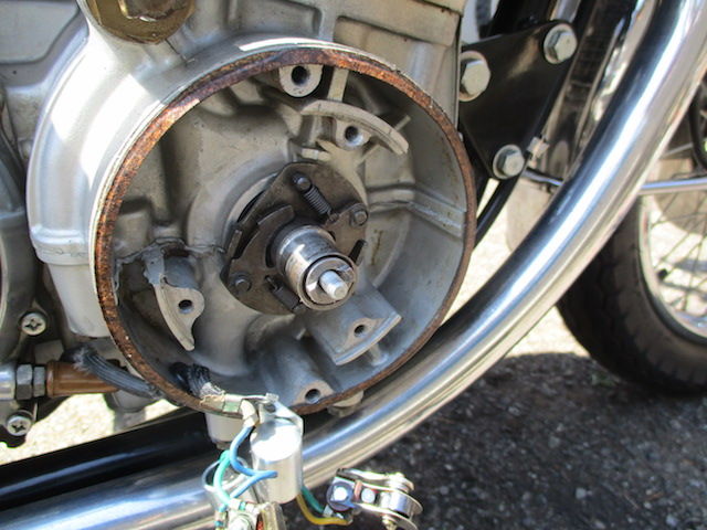 70 CB750K0 ポイントベース交換 : 新 レゴラリータがやってきた