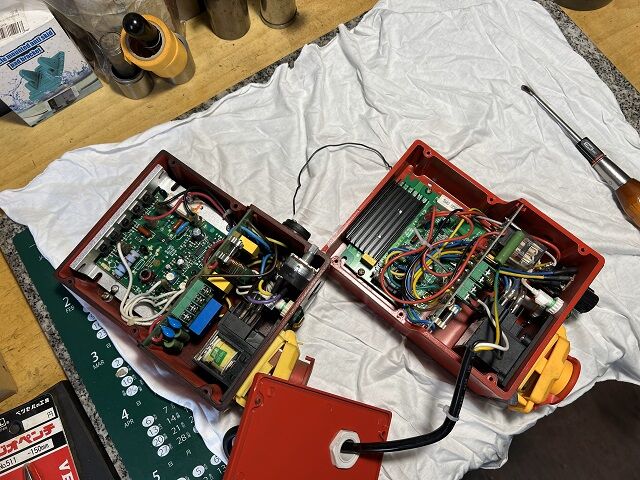 卓上フライス盤 XJ9512 の制御ボックス交換 : 新 レゴラリータがやってきた