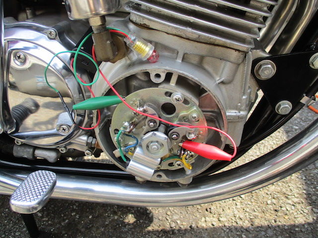 70 CB750 K0 ポイントの再調整 : 新 レゴラリータがやってきた