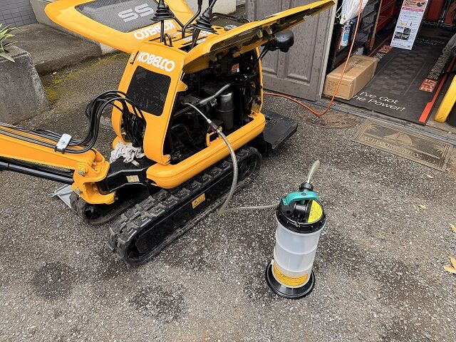 Kobelco SS1 の軽整備 : 新 レゴラリータがやってきた