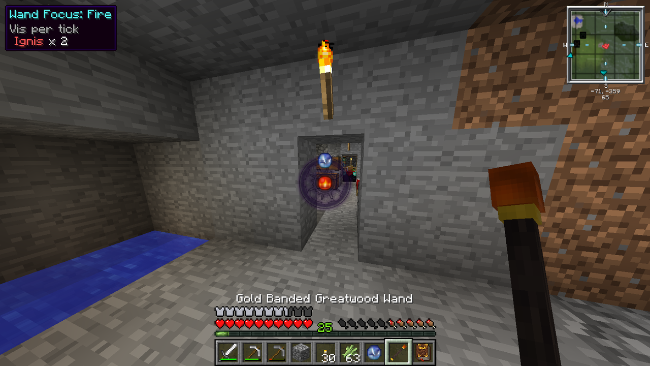 Thaumcraft5 Part9 ファイアボール アイスボール 一歩一歩着実にminecraft Mod日記 Thaumcraft5 Part9 ファイアボール アイスボール 一歩一歩着実にminecraft Mod日記