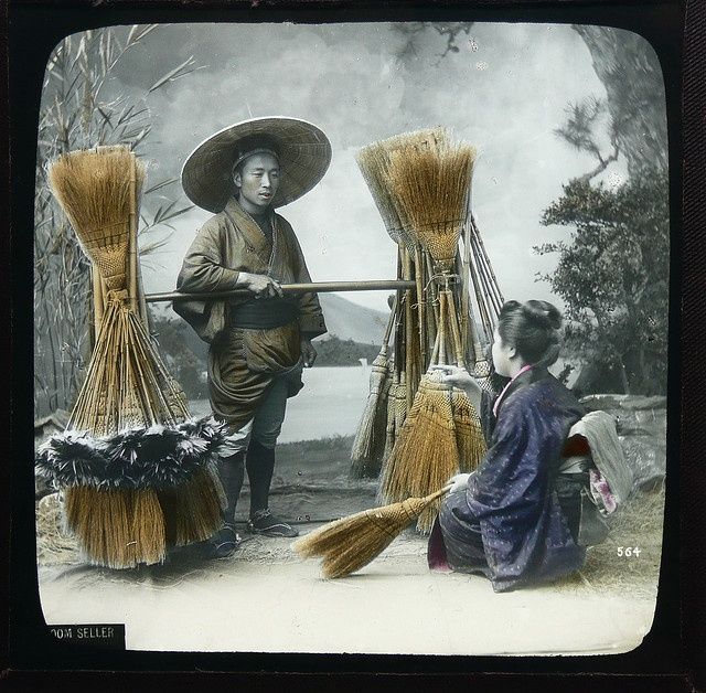 町の行商 棒手振り 写真で見る昔の日本 町の行商 棒手振り 写真で見る昔の日本