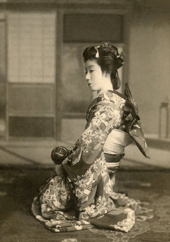 着物 写真で見る昔の日本