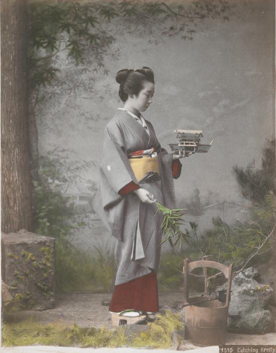 芸妓「ぽん太」 : 写真で見る昔の日本