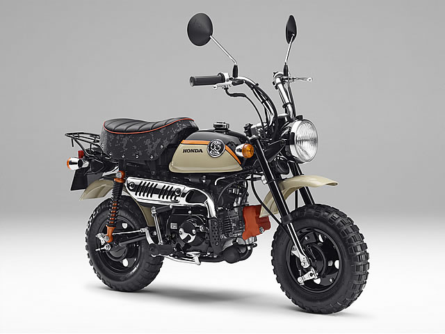 ホンダ モンキー新色登場 防犯対策は万全に 原付改造 修理 宝塚山脈 ホンダ モンキー新色登場 防犯対策は万全に 原付改造 修理 宝塚山脈