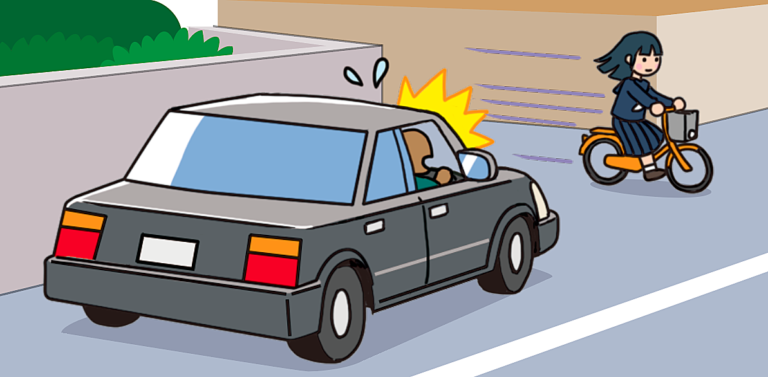 【動画】ノールックチャリカス女さんの見事な受け身をご覧くださいｗｗｗ