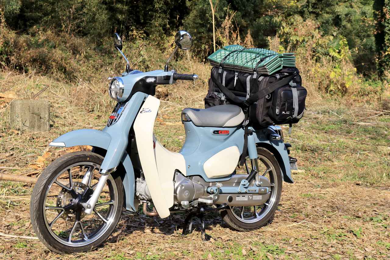 スーパーカブで快適なキャンプっていつ行けばいいんだよ！