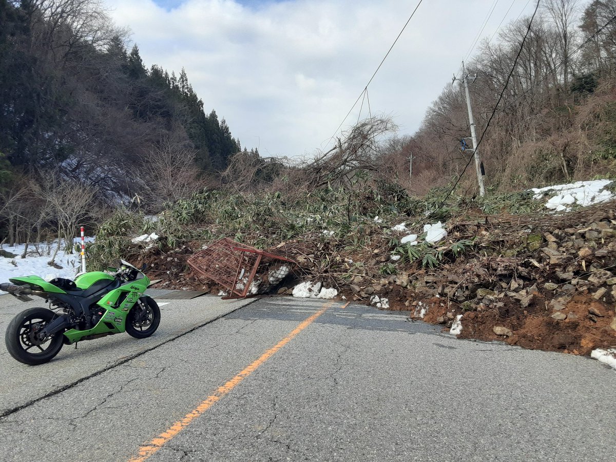 【悲報】バイク乗りさんが挑む輪島への救助任務、残念ながら断念…