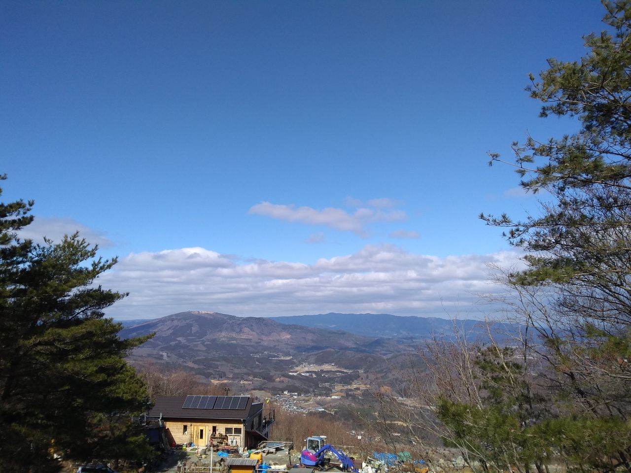 常磐道 いわき その2 いわき市湯ノ岳パノラマライン Cb400sbとナイスミドル
