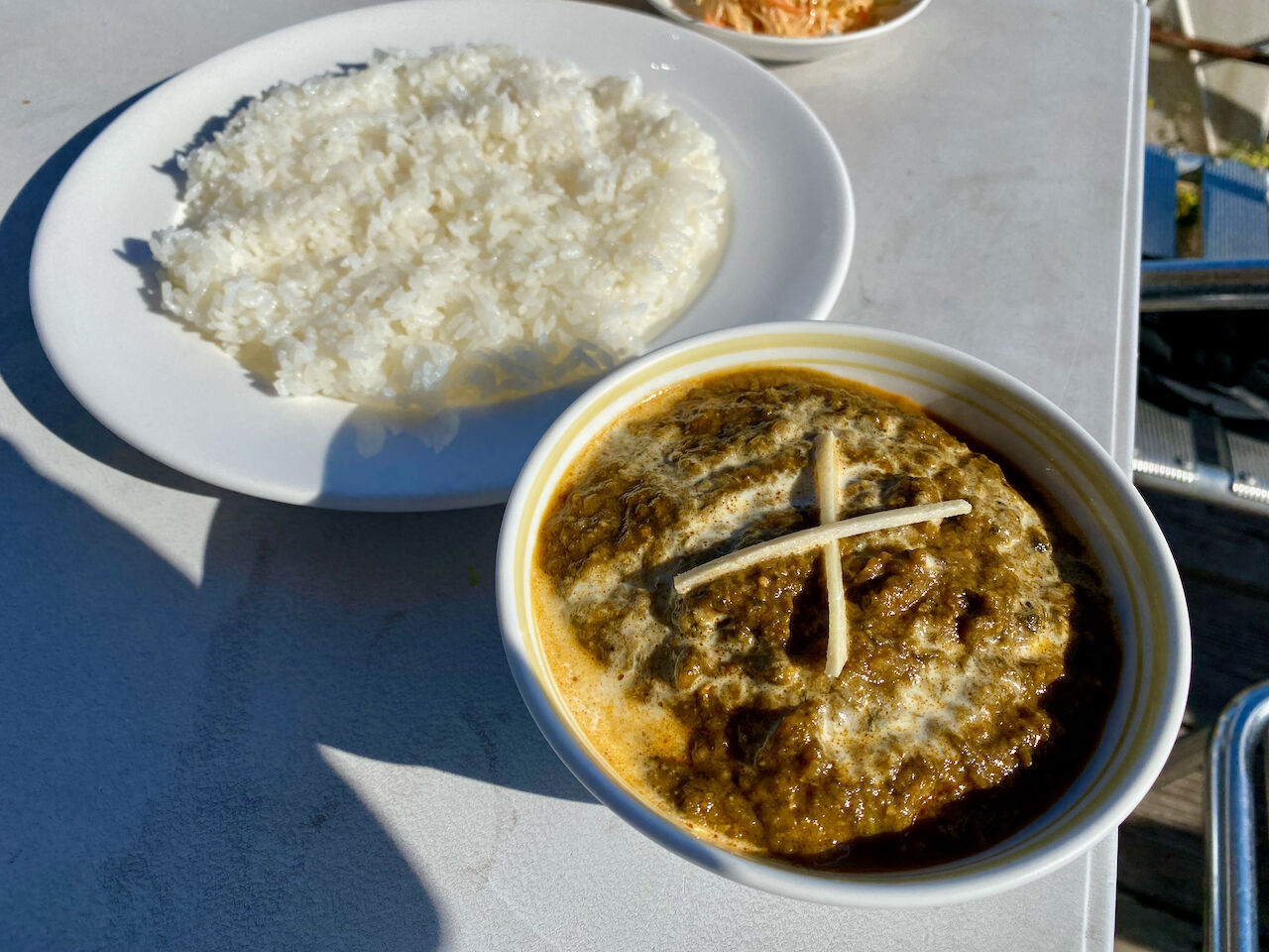 休麺第40回 その他ランチ要員第94回 Kalika チキンサグ 走ってますかぁー