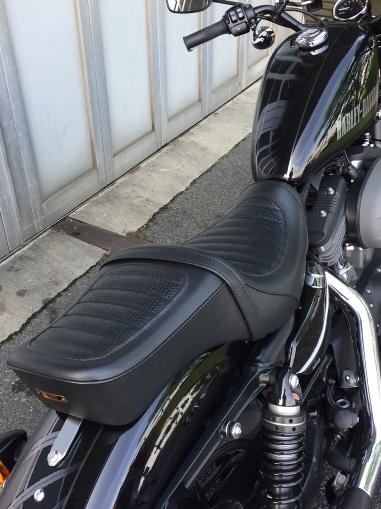 XL1200CX、K&Hシート3種お試し : 風太郎のバイク旅とキャンプ