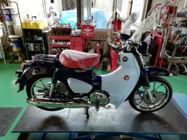 カッコいいスーパーカブc125のご紹介です バイク屋の日記 カッコいいスーパーカブc125のご紹介です バイク屋の日記