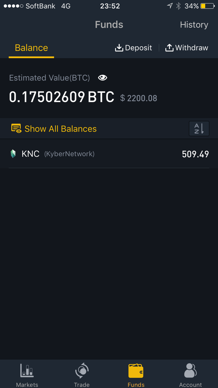 おすすめ：KNC（Kyber Network(カイバーネットワーク)) : ケロの仮想通貨戦略：Binance（バイナンス）で億り人