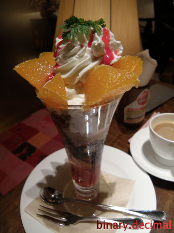 清見オレンジパフェ