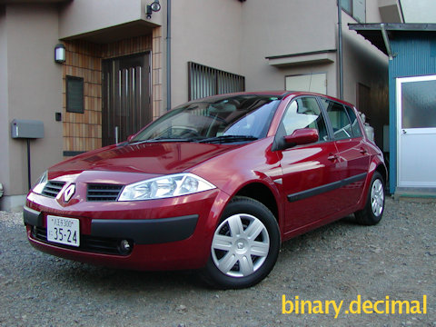 さらばルノー八王子_メガーヌ納車日1