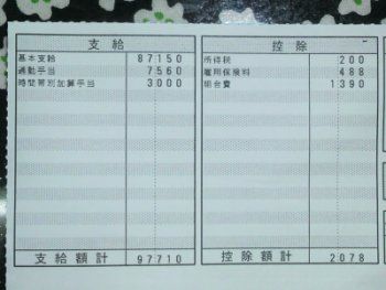 5-27 給料明細