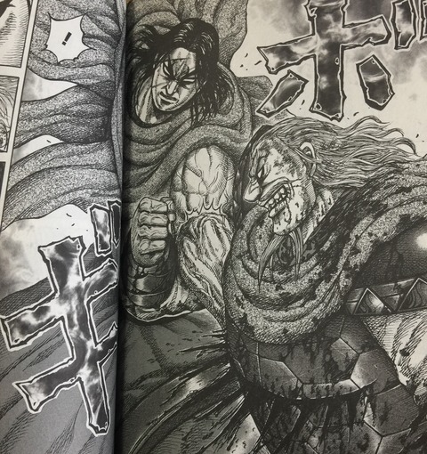 キングダム名場面集 30巻 麃公vs龐煖 隊長力dx