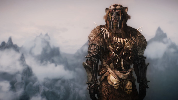 skyrim white armor mod