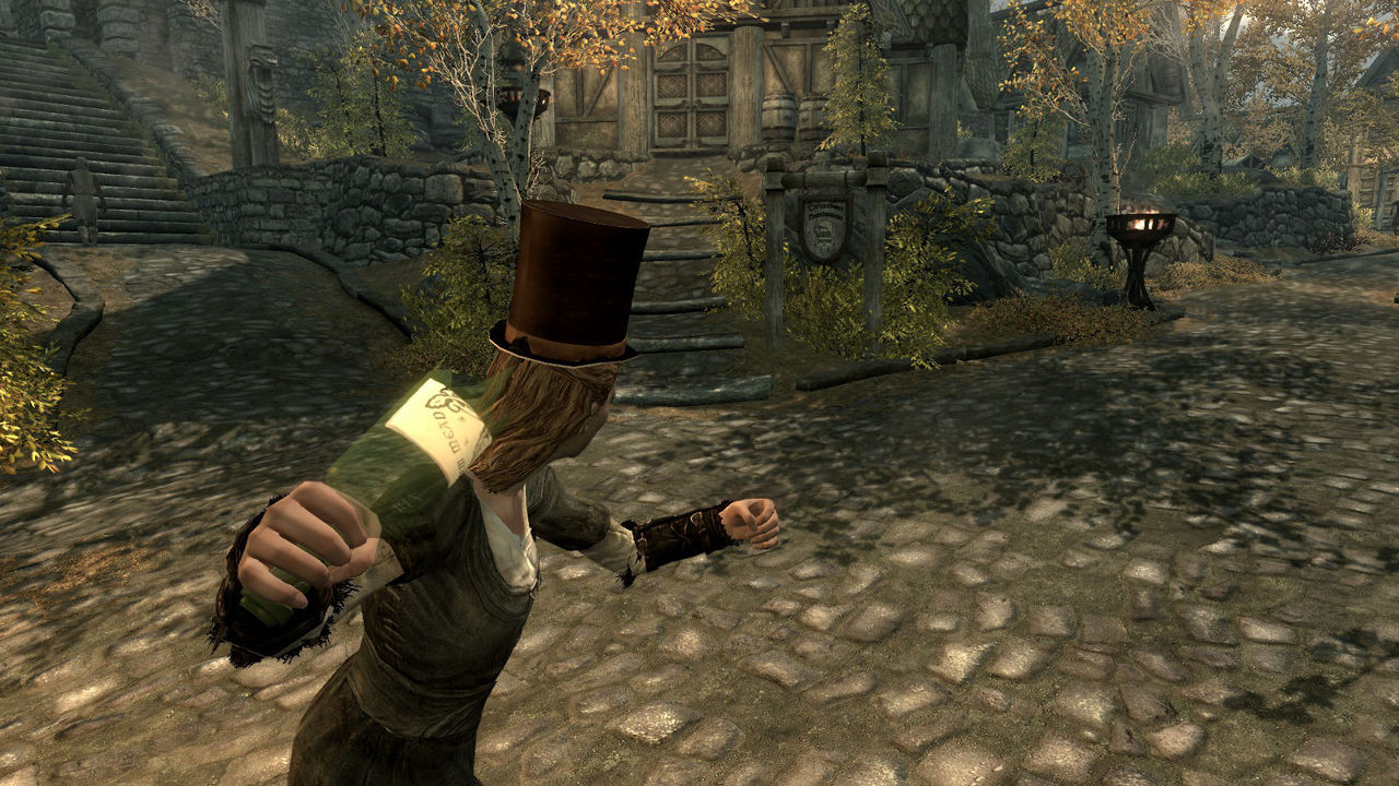 Skyrim Mod 紹介 224 Extended Vanilla Weapons Broken Bottle Weapon Feminine Armor Replacer Unpb Zelda Zant S Helmet Lydia To シリーズ 他 Game B 別館