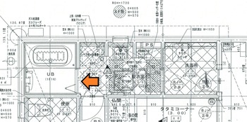 ②平面図 1階2-2