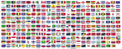 Flags-of-the-World-Sorted-Alphabetically