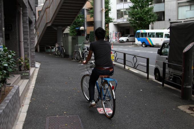 歩道 自転車 邪魔