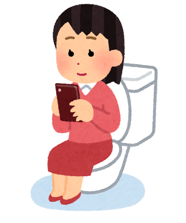 toilet_smartphone_woman