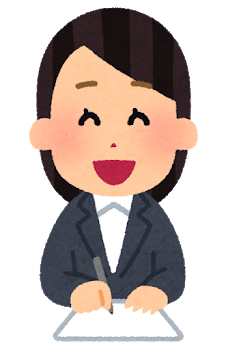 writing_businesswoman4_laugh