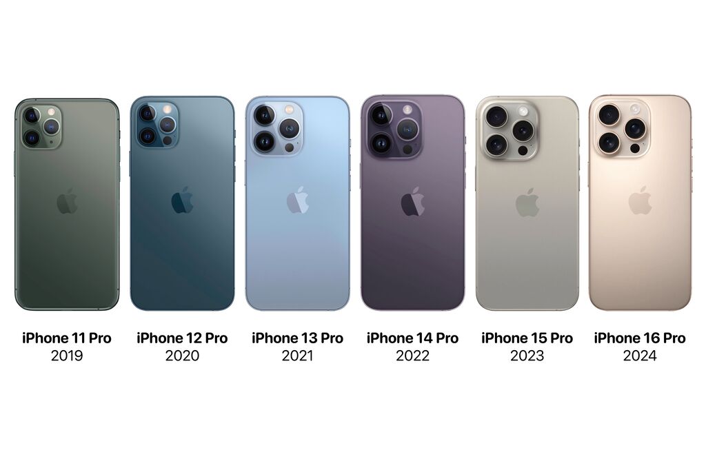 【画像】ここ数年の『iPhone』の進化を画像1枚にまとめた結果wwwwwwwww BIPブログ