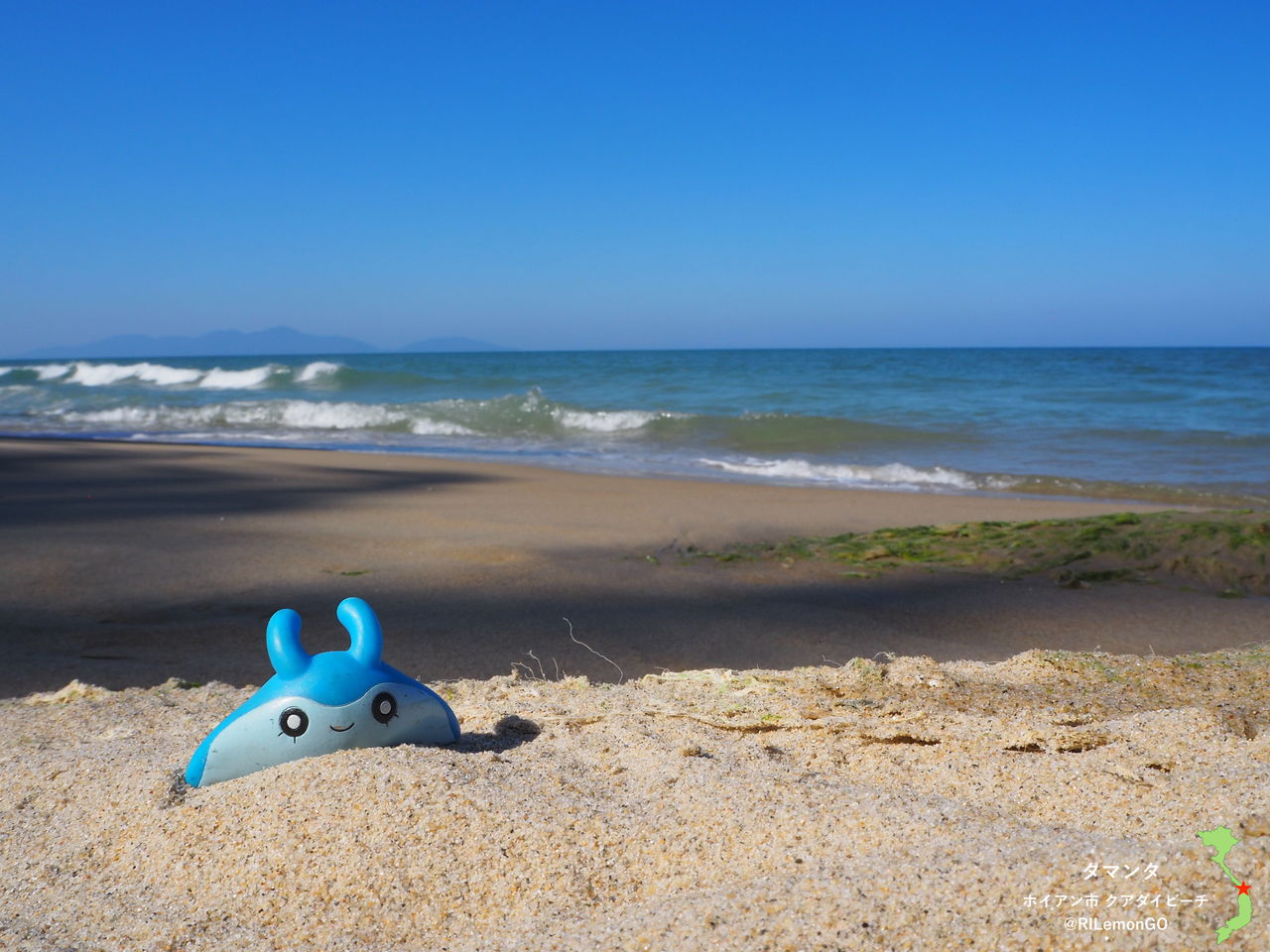 タマンタ クアダイビーチ リアルポケモンgo