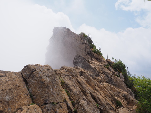 石鎚山山頂